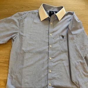 Men’s long sleeve Polo brand, XL